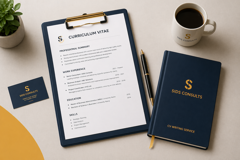 Professional CV writing